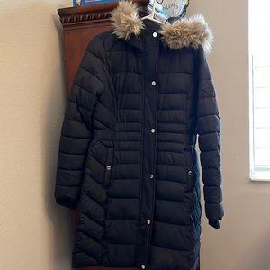 Hollister puffer parka jacket
